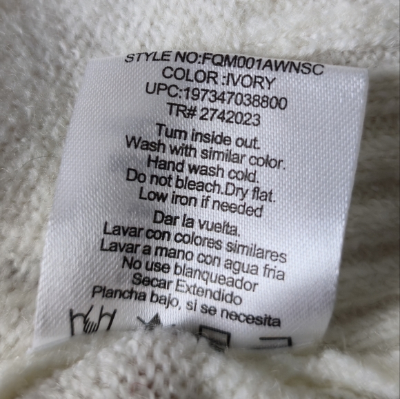 NWT French Connection Fair Isle Sweater Retro Vibes - Picture 12 of 14